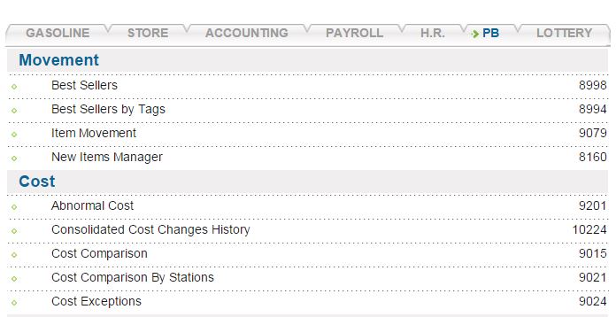 pricebook-item-movement-report